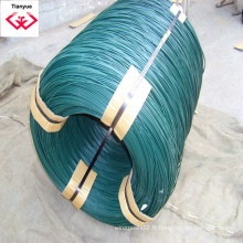 Fil galvanisé revêtu de PVC vert (TYH)